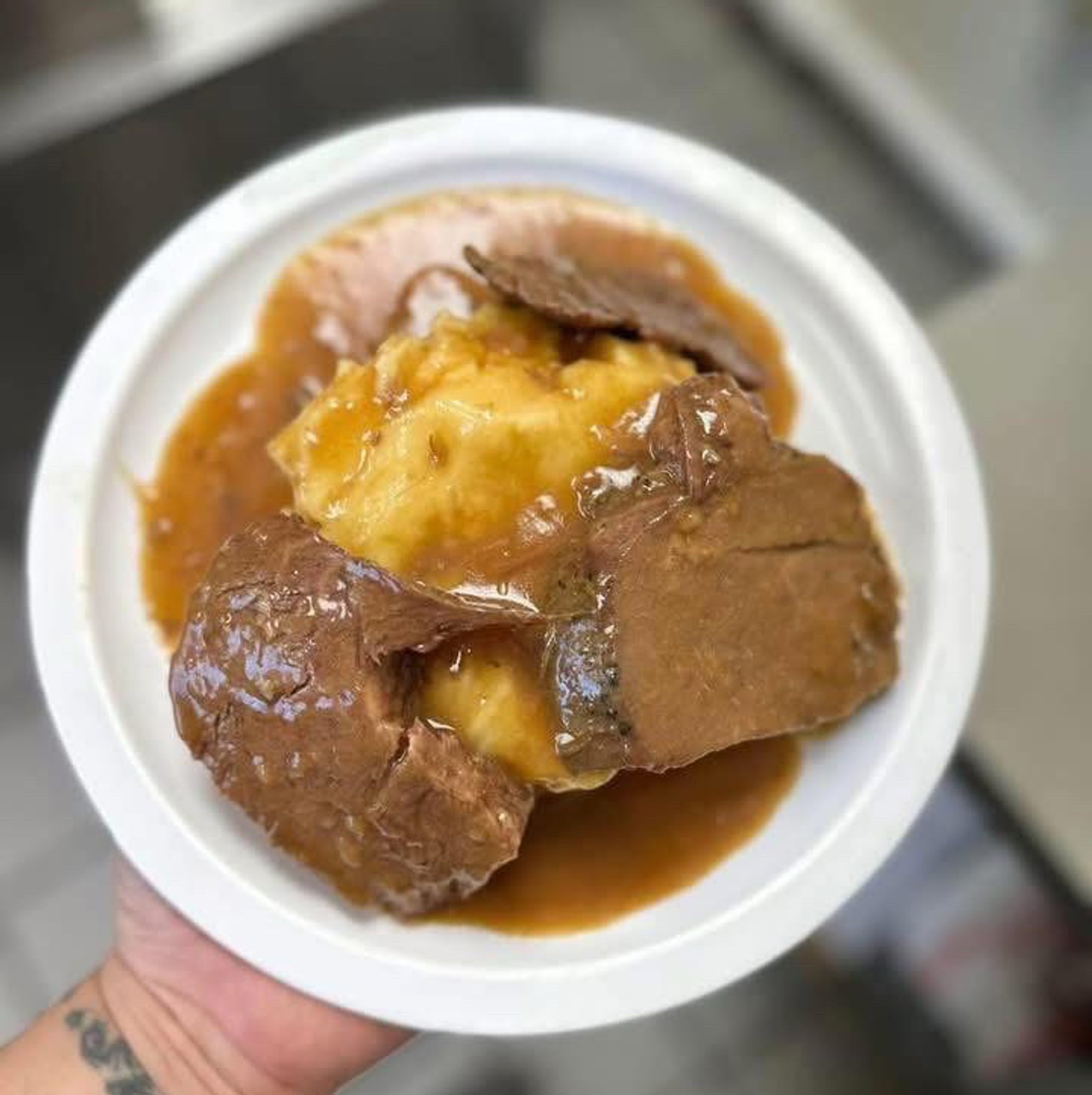 Monday Special - Open Face Roast Beef