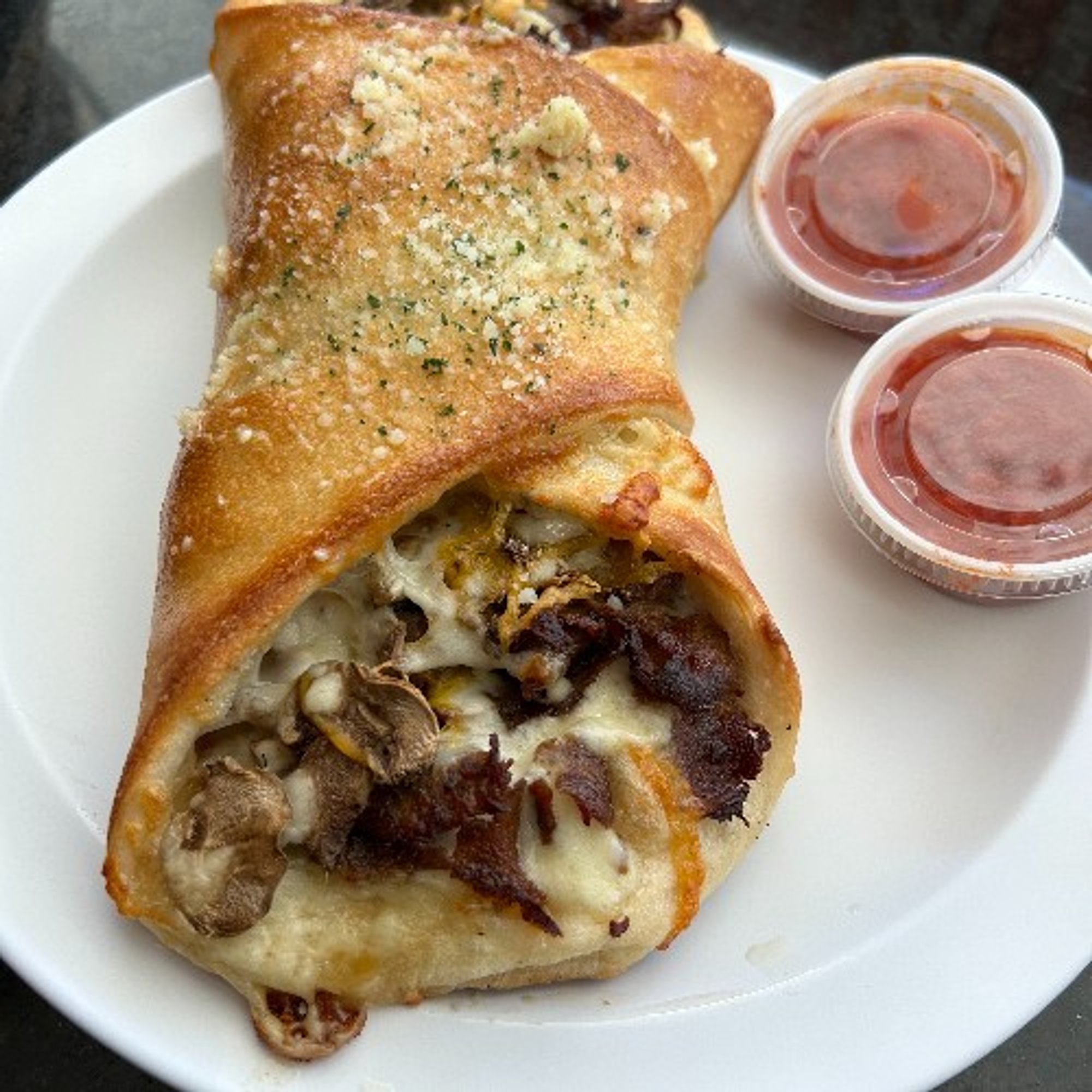 Cheese Steak Stromboli