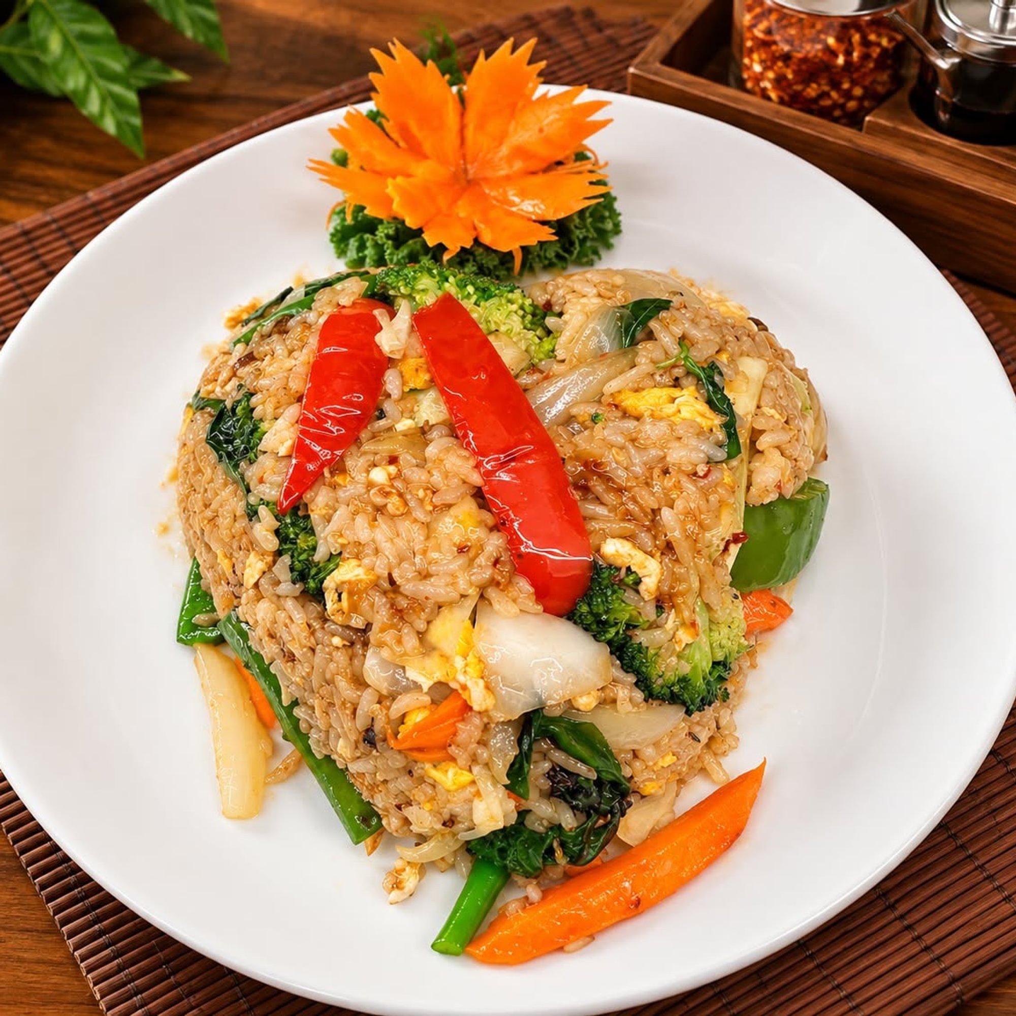 F3. (D) Basil Fried Rice
