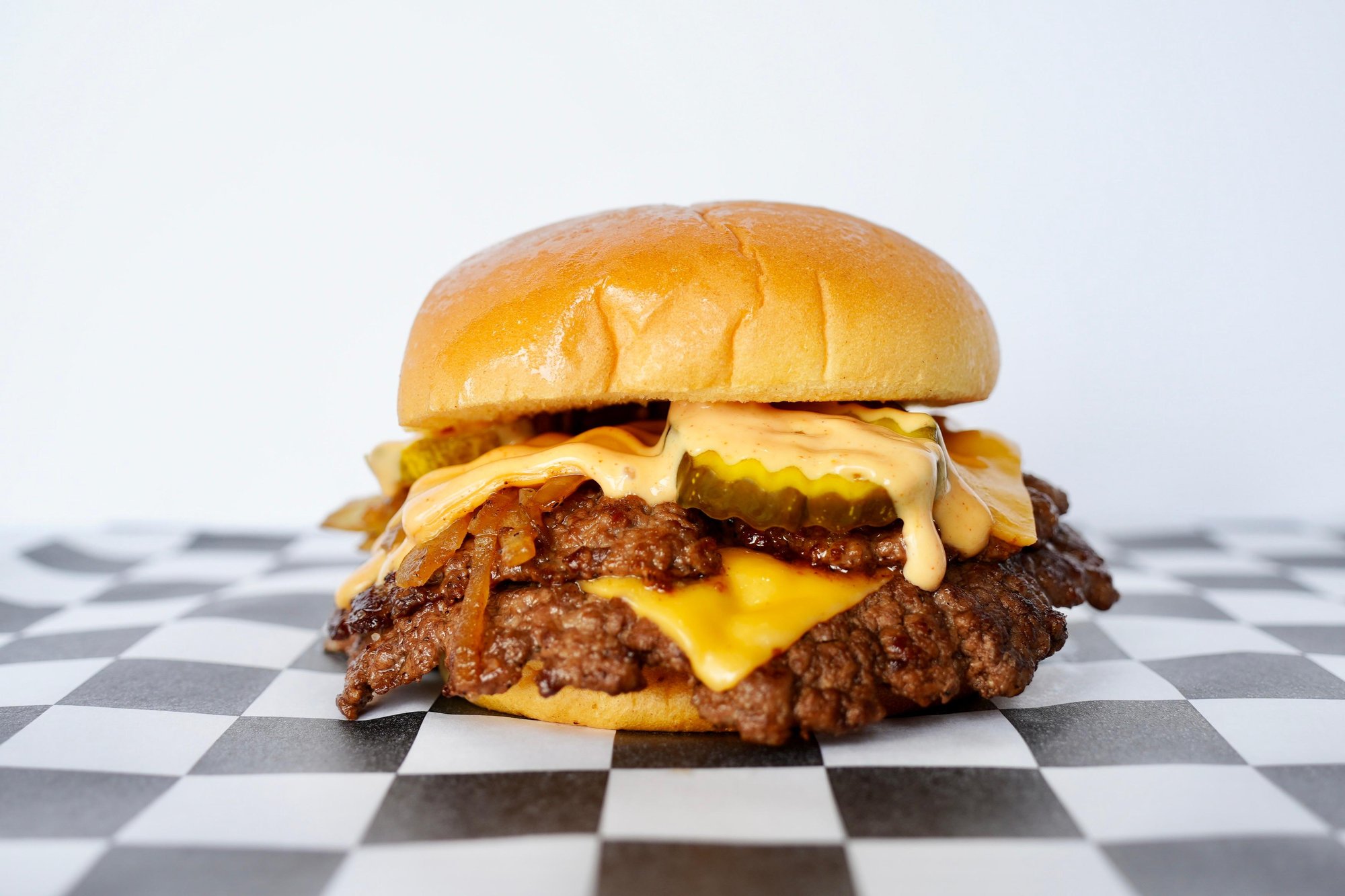 Slaw Double Classic Burger