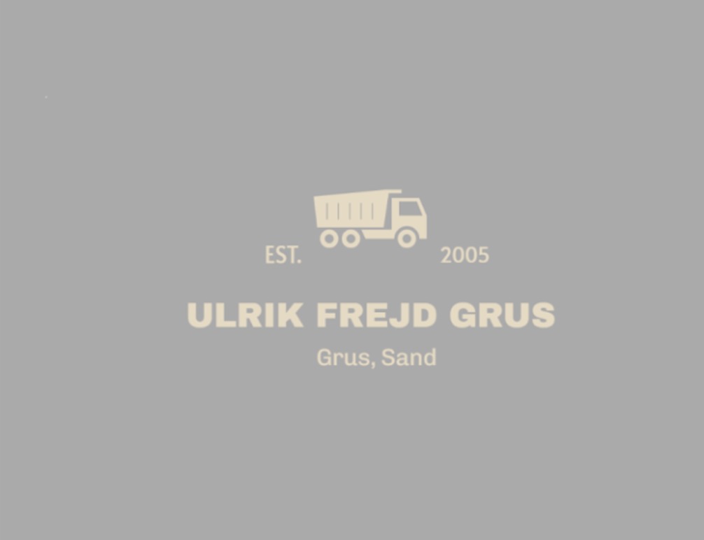 Ulrik Frejd Grus & Sand Tidaholm
