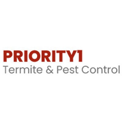 Priority 1 Termite & Pest Control Logo