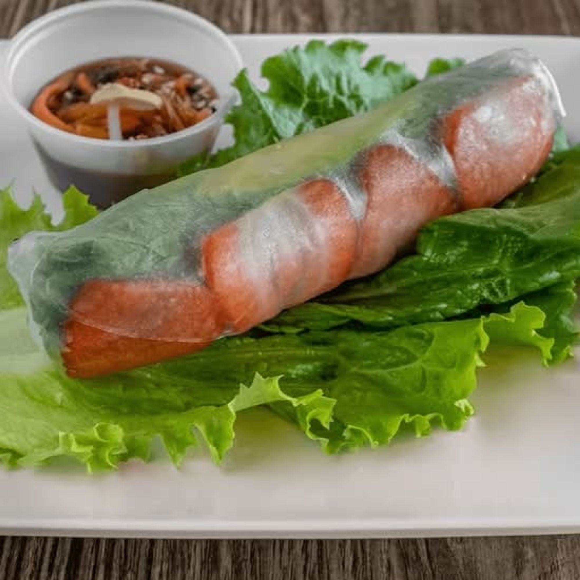 13. Avocado Strawberry Spring Rolls
