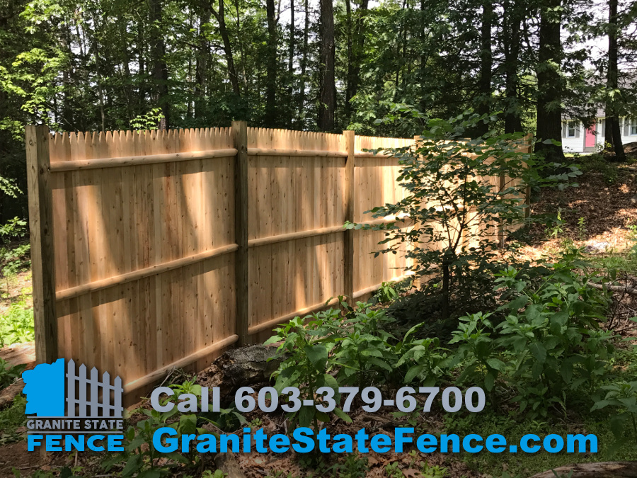 Wood Fence Installation