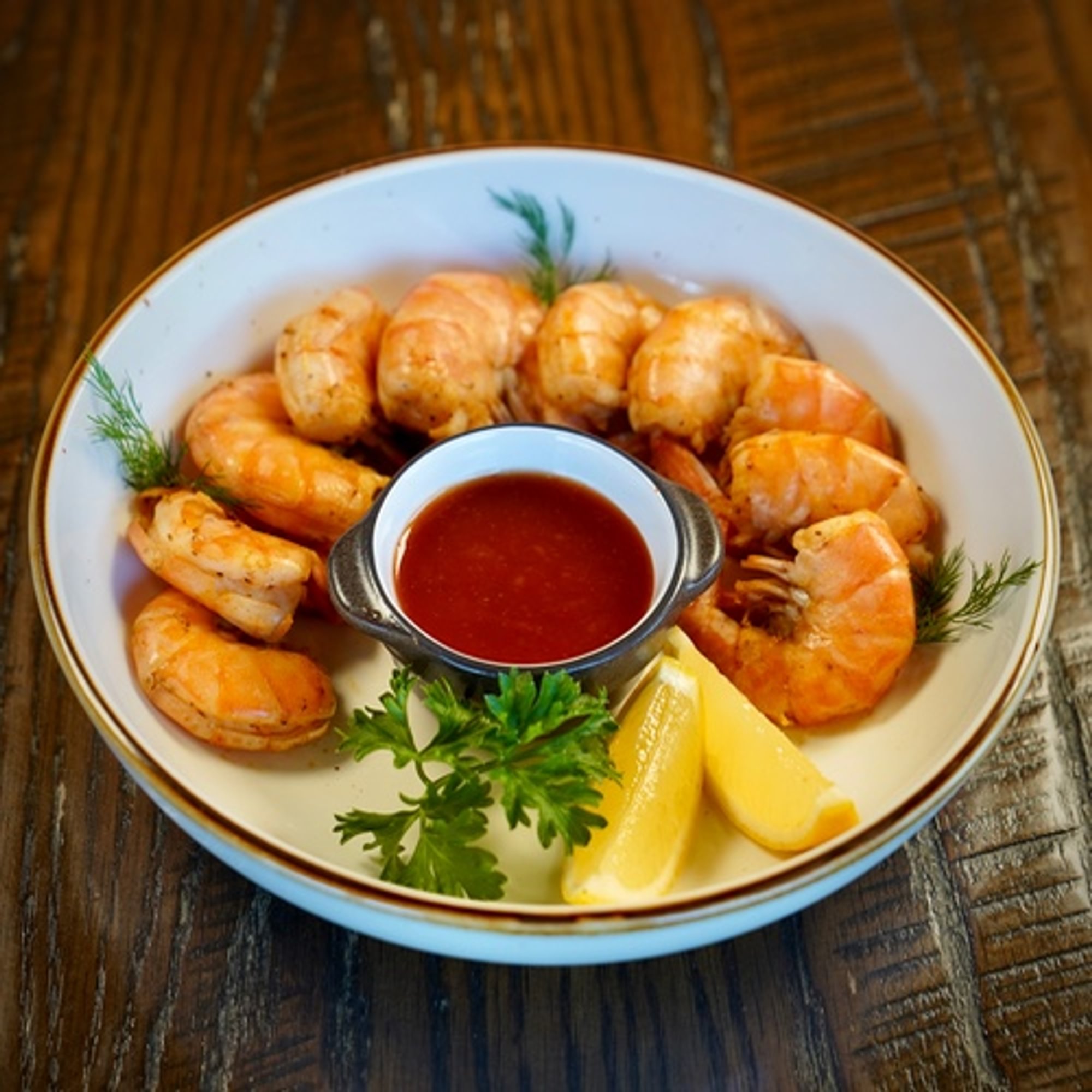 Steamed Shrimp