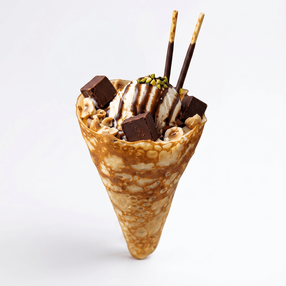 Chocolate Nut Party Crêpe