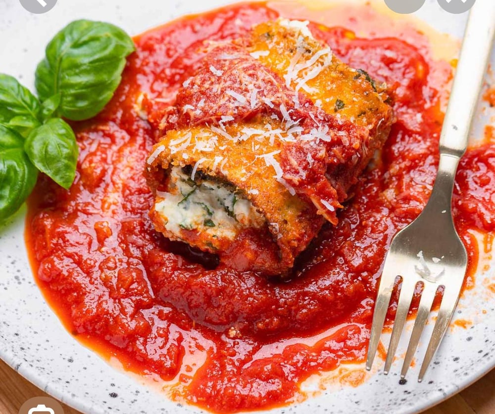 Eggplant Rollatini Dinner
