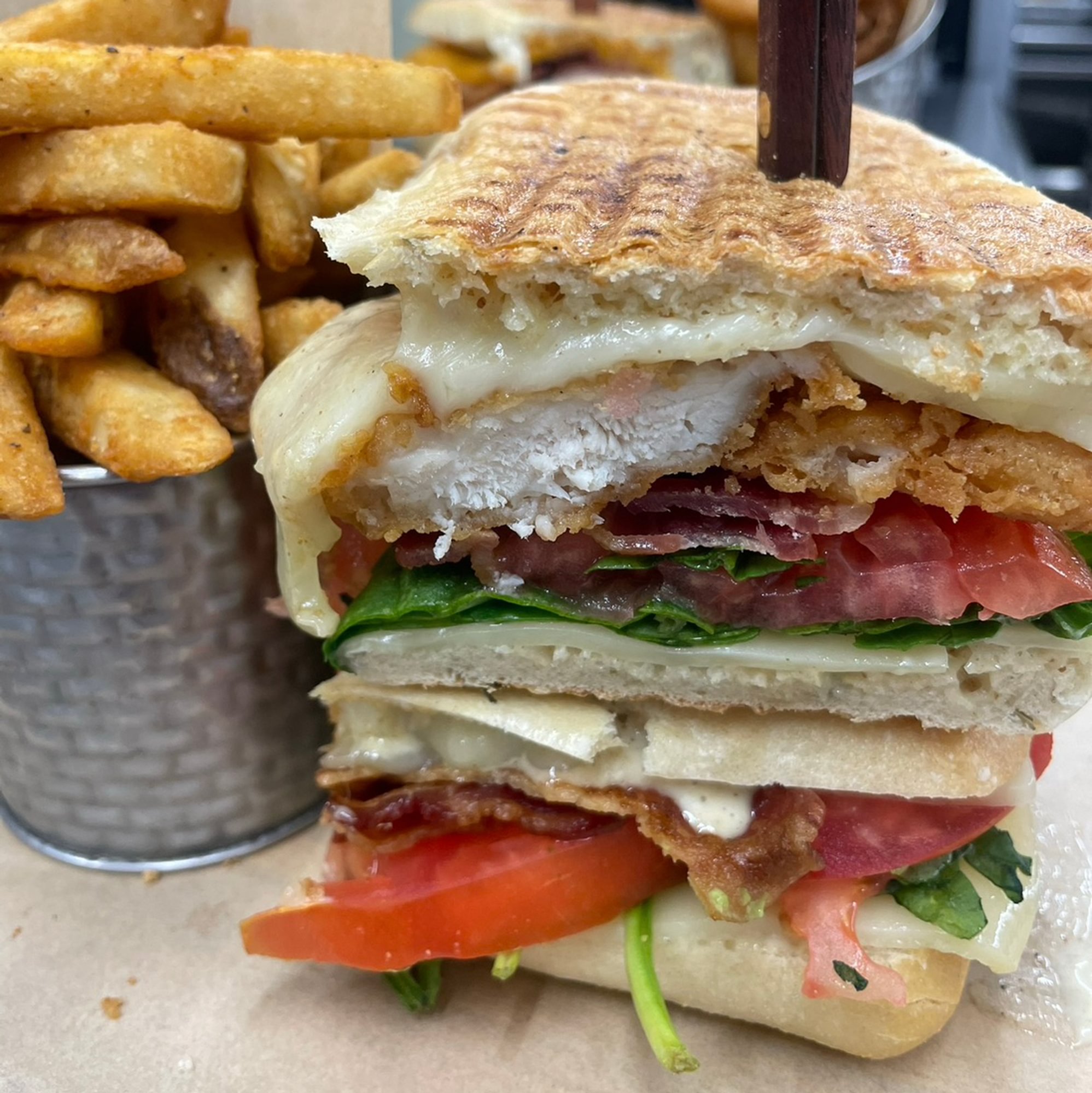 Honey Mustard Chicken Panini