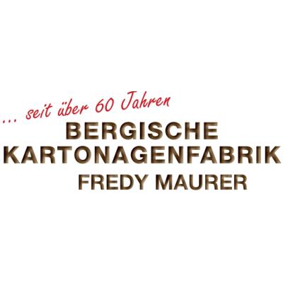 Logo von Bergische Kartonagenfabrik Inh. Fredy Maurer