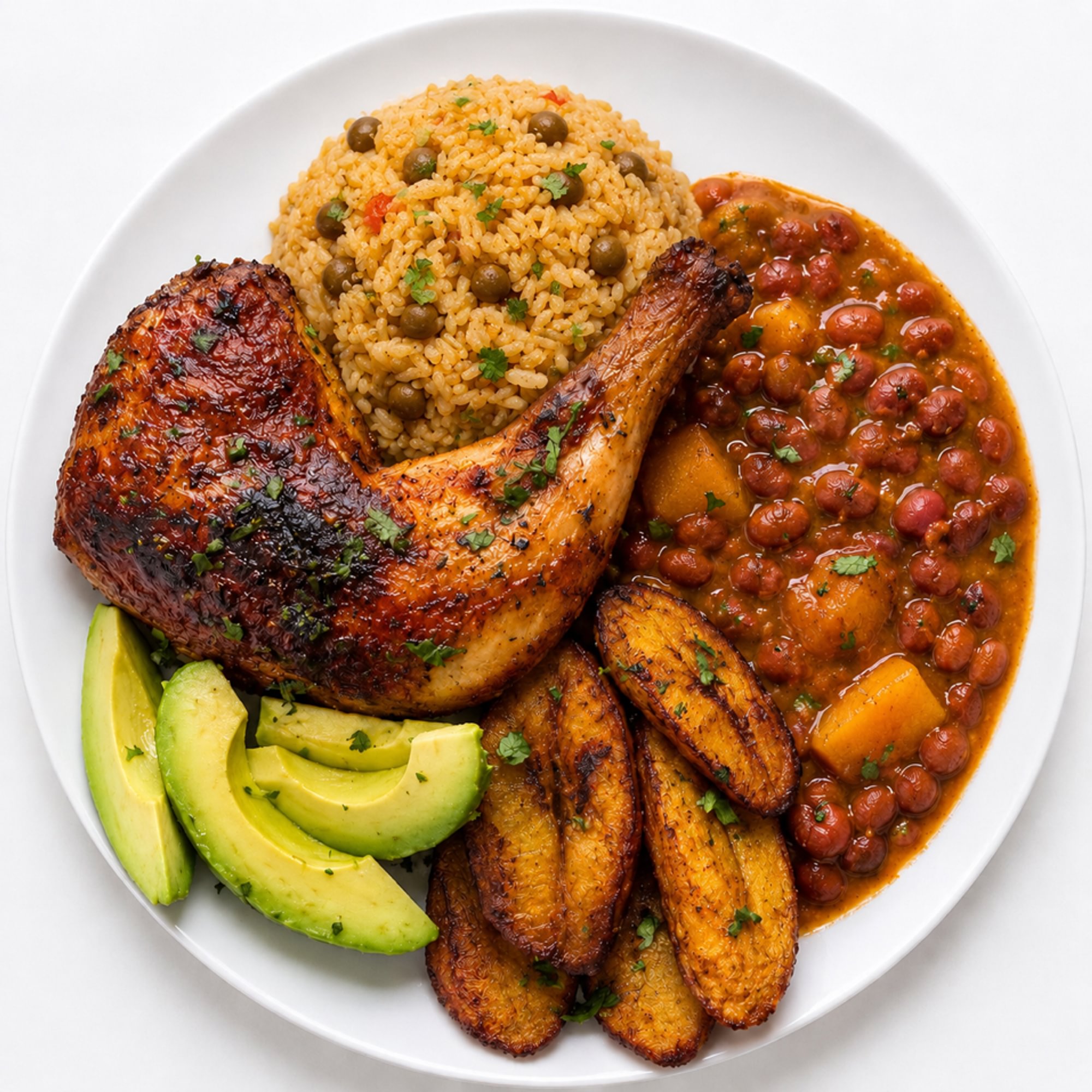 Chicken with Guandule Rice