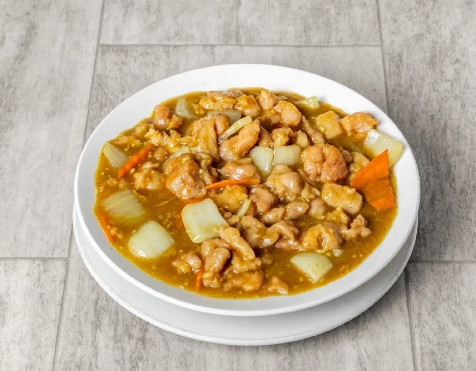 Curry chicken (lunch) / 咖喱鸡丁（午）