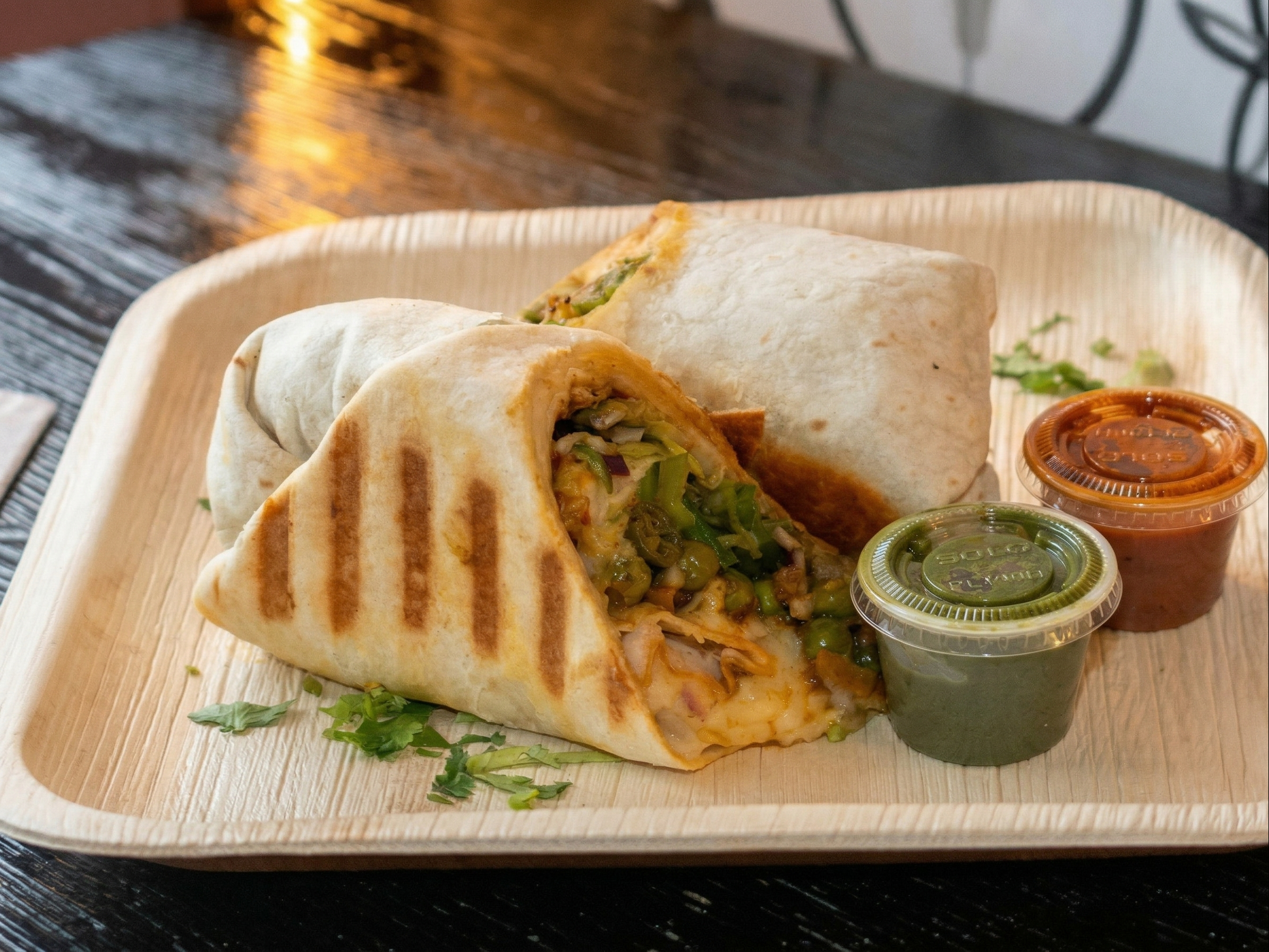 Desi Veggie Wrap