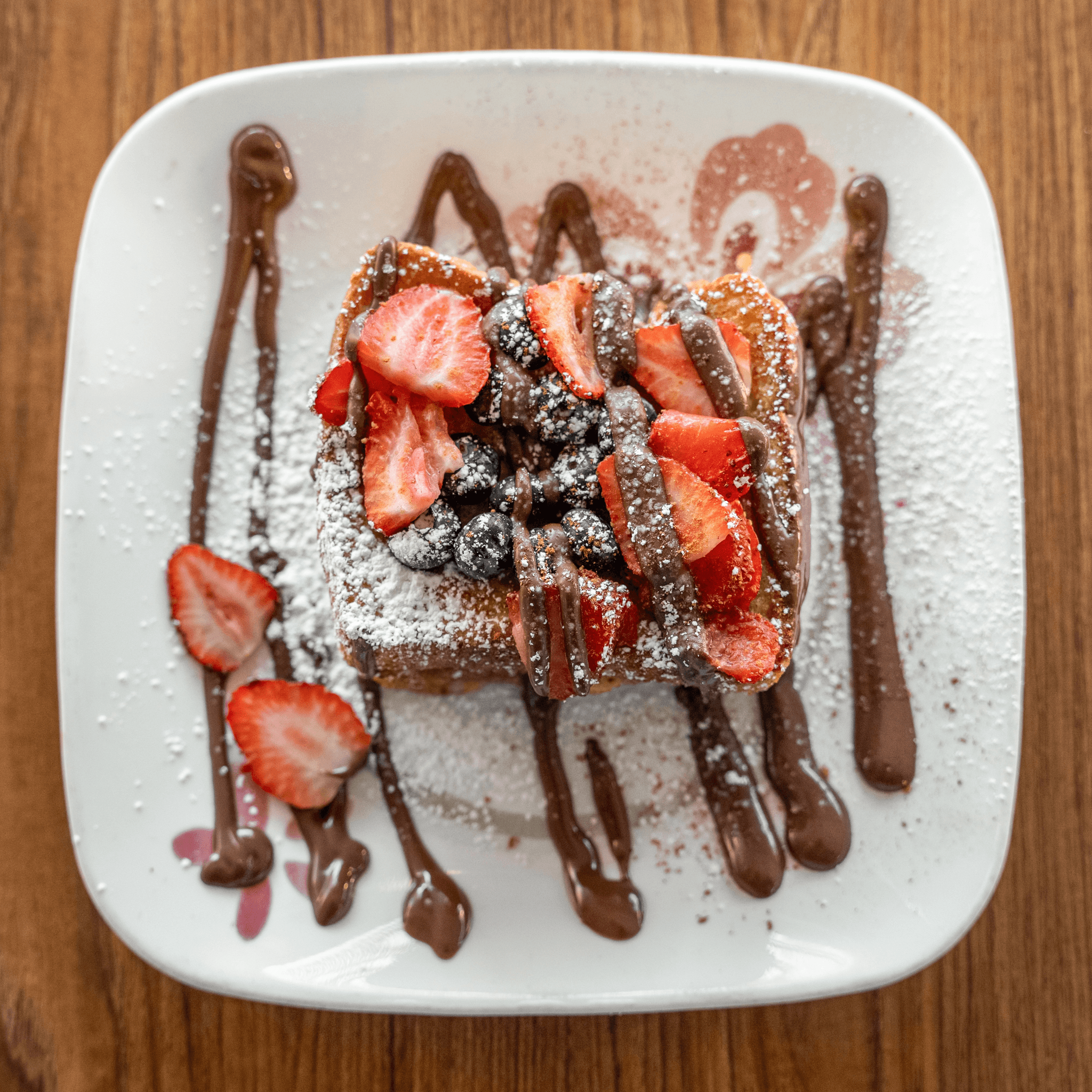 Stuffed French Toast Nutella Very Berry