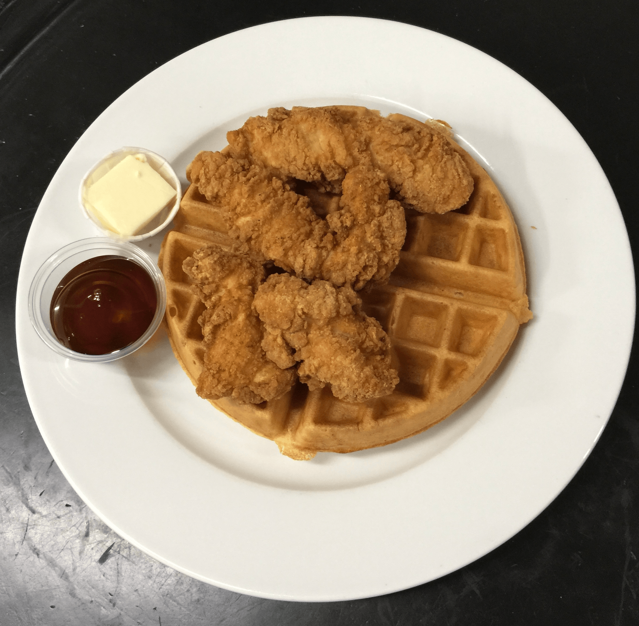 Waffle With Chicken