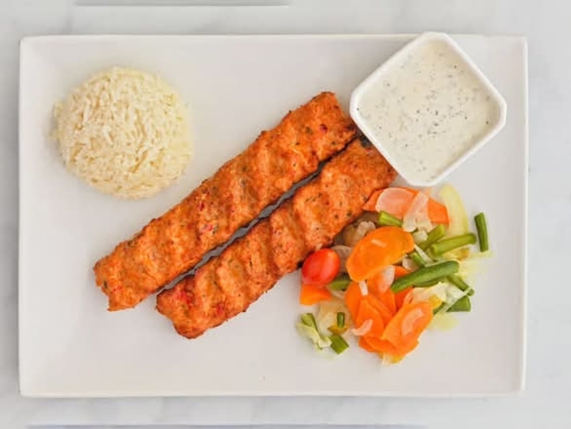 Lunch CHICKEN ADANA Platter