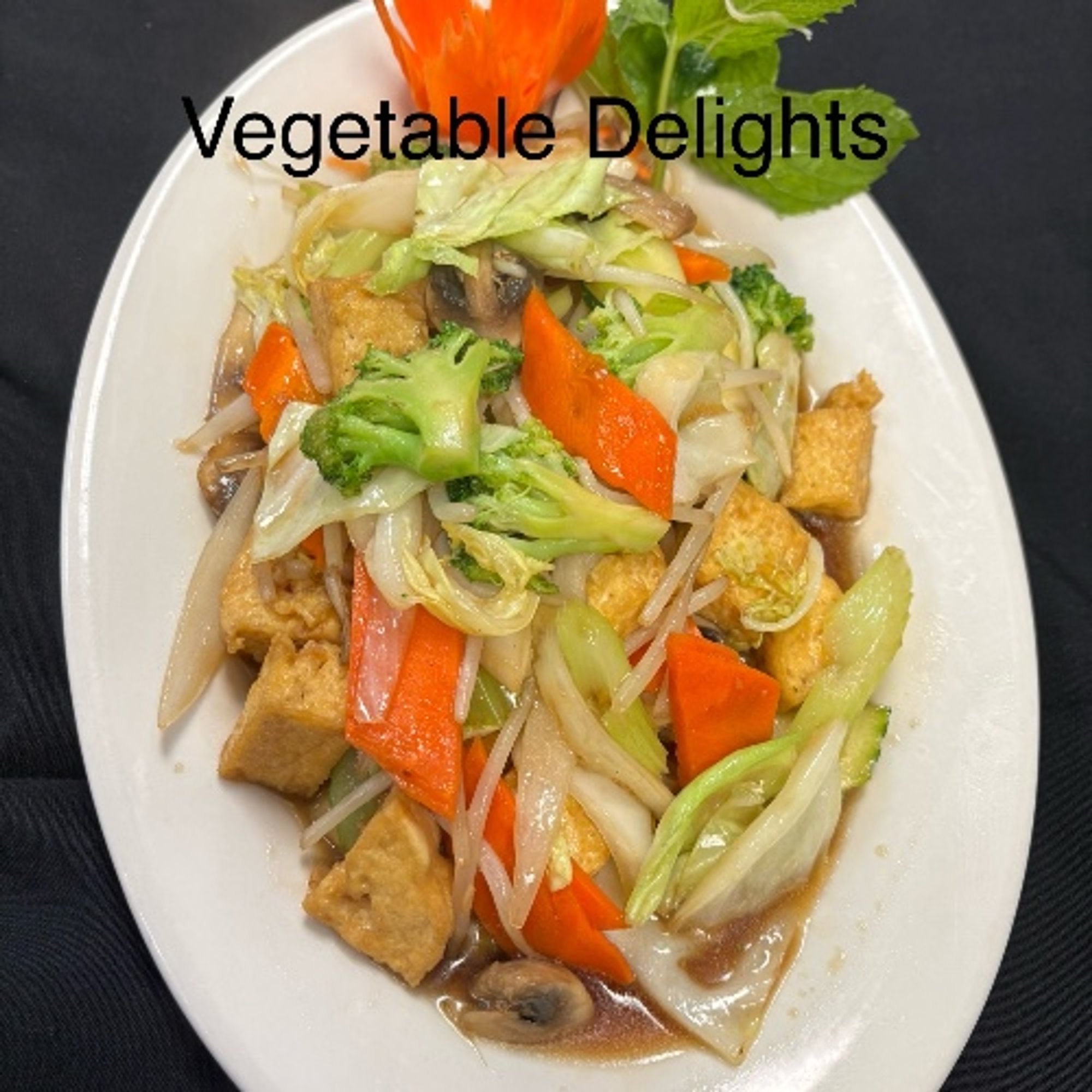 32. Veggie Delight (White Sauce or Brown Sauce)