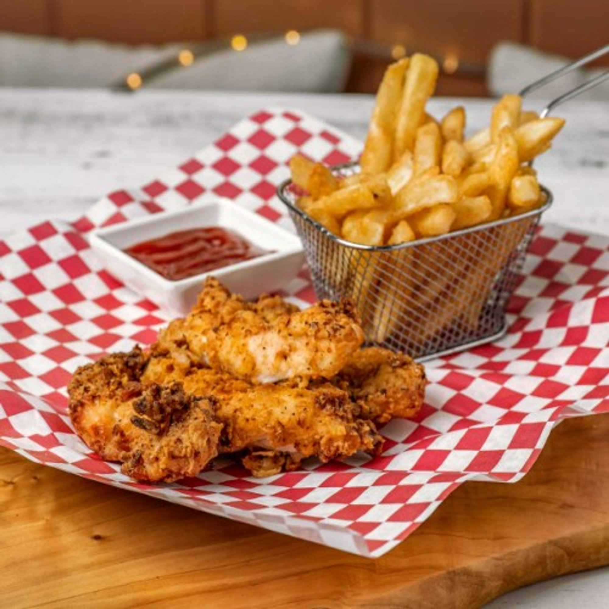 Butter-Milk Crispy Tenders & Fries