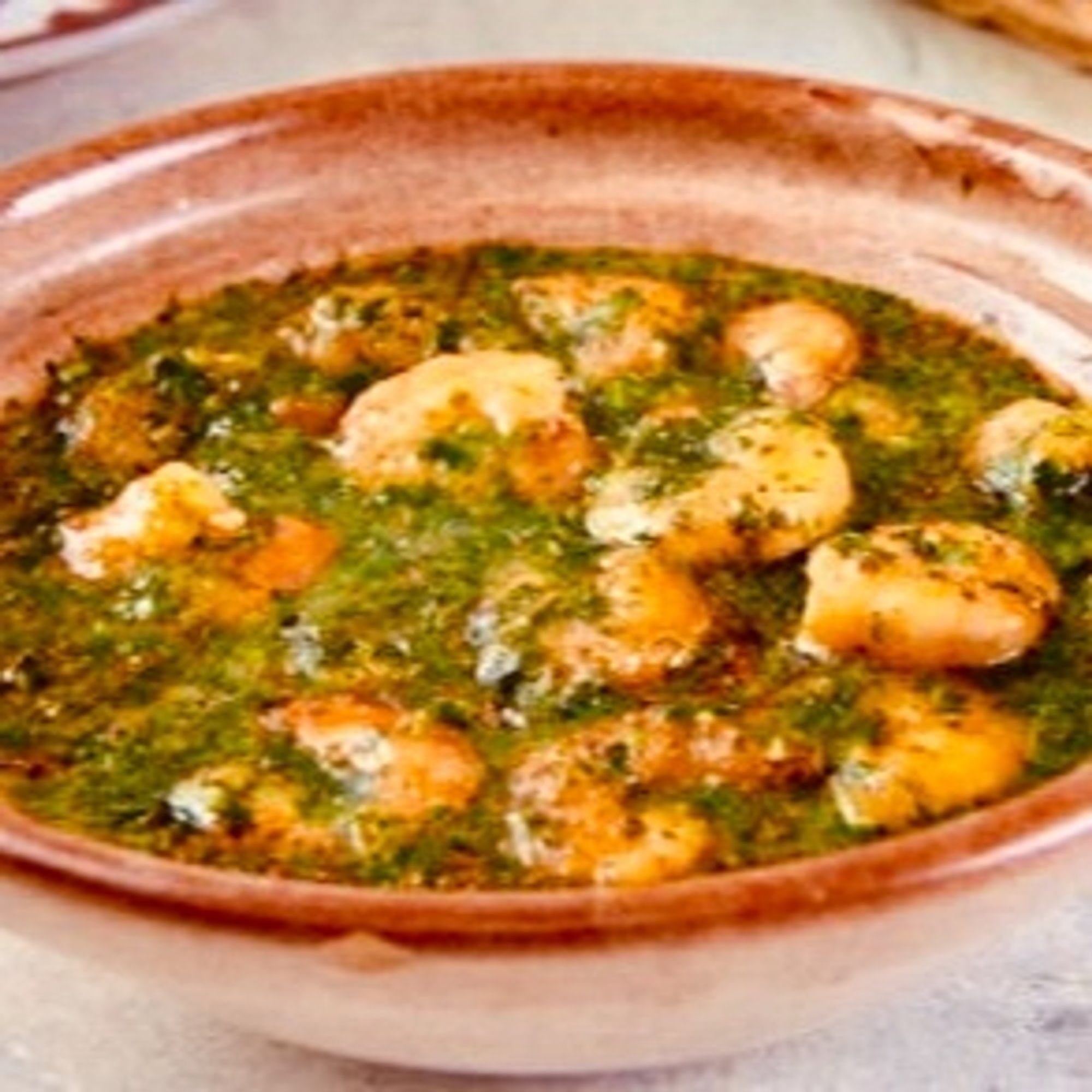 Molokhia w Shrimp
