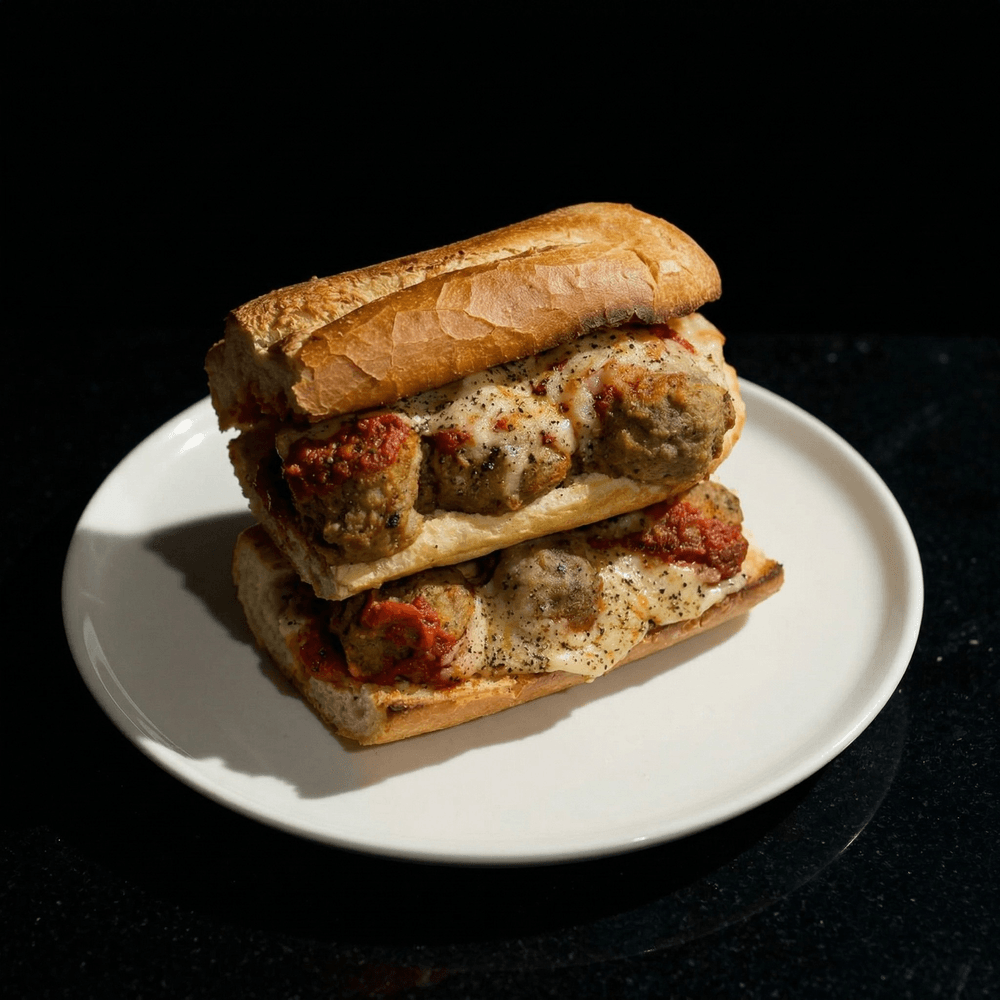 Meatball Parmesan Grinder