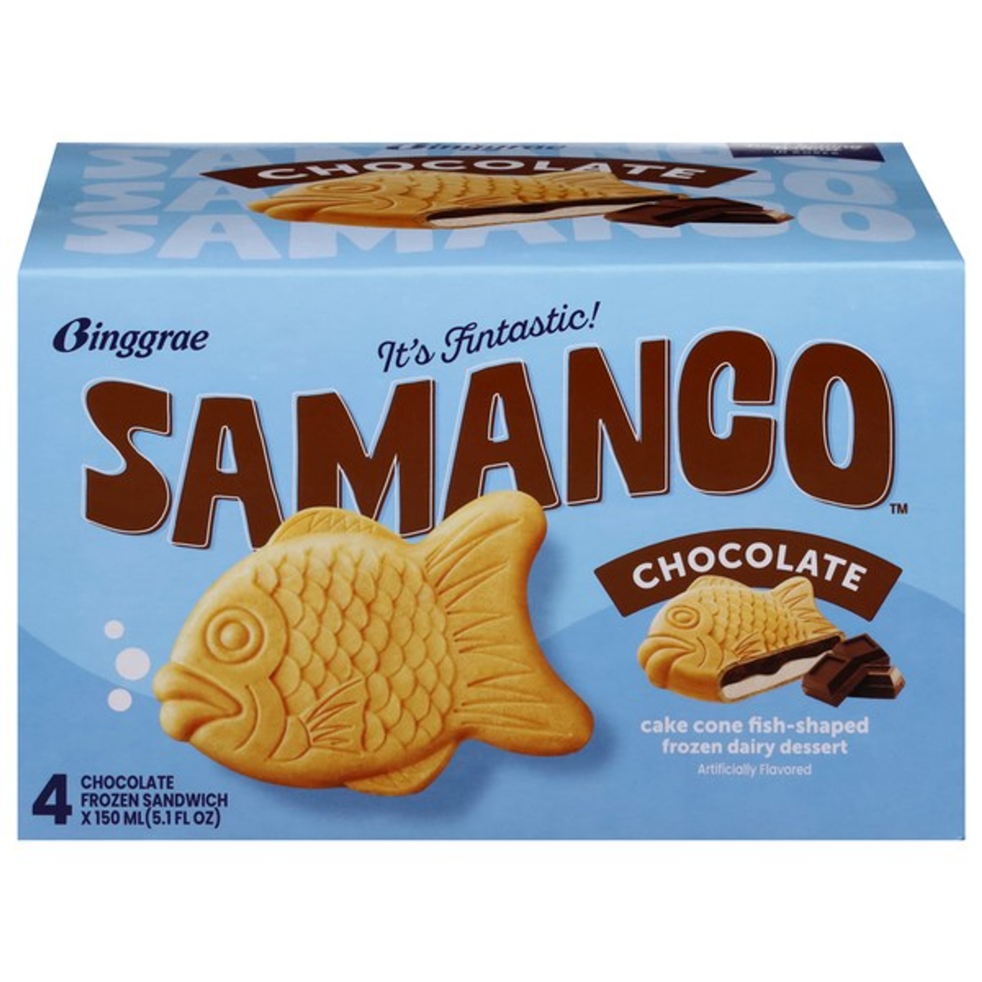Chocolate Fish Ice Cream