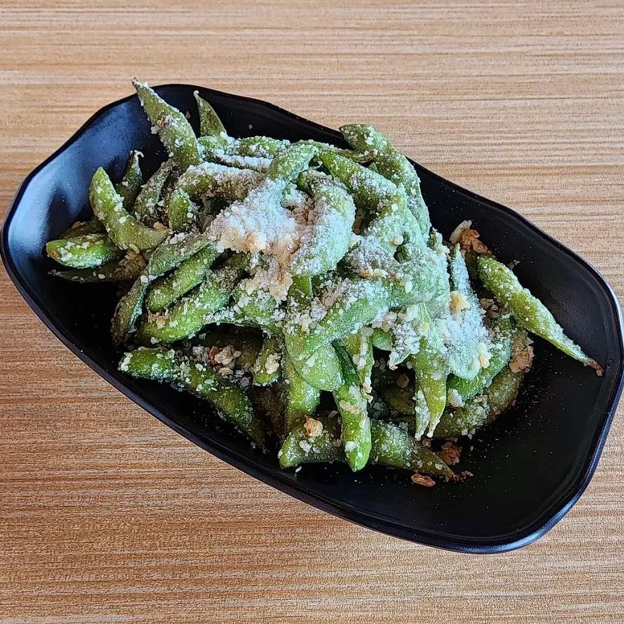 Garlic Parm Edamame