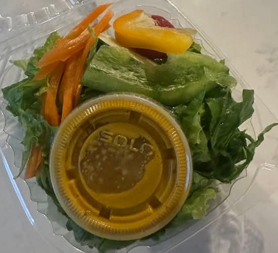 House Green Salad with Ginger Dressing