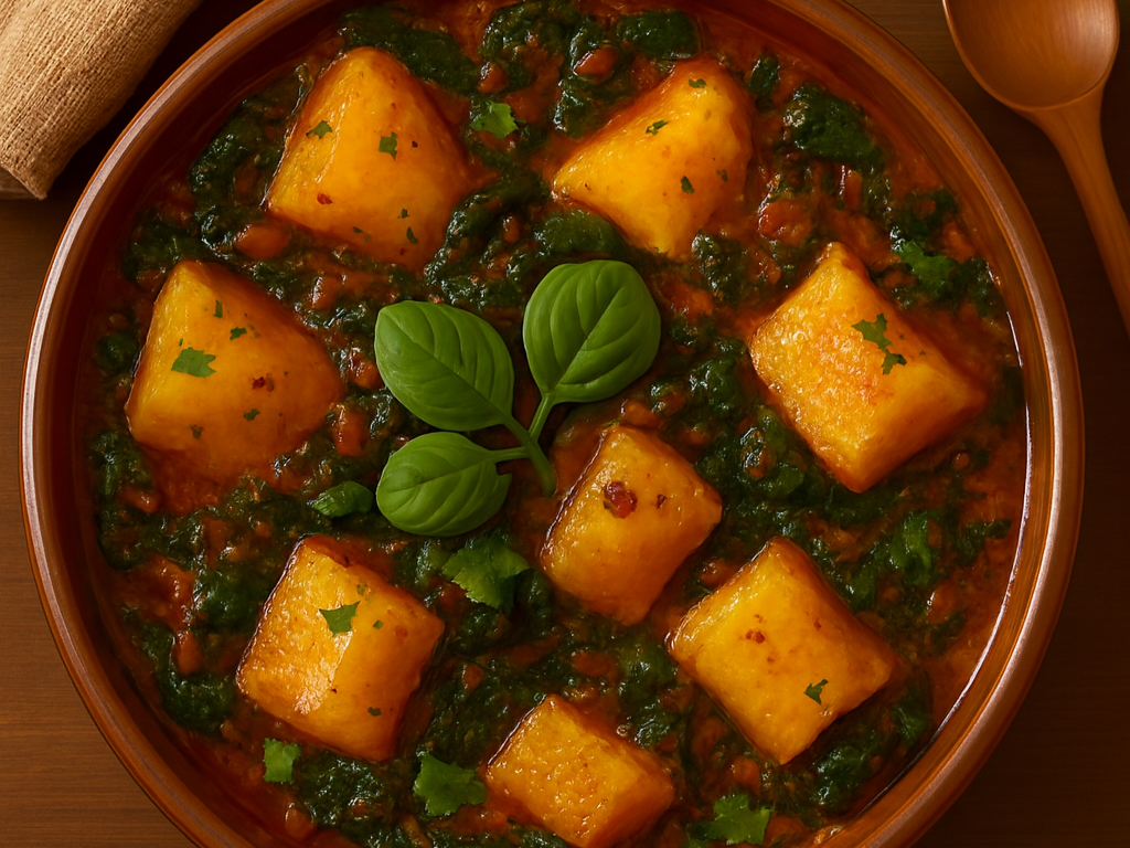 Palak Aloo (V, GF, NF, DF)