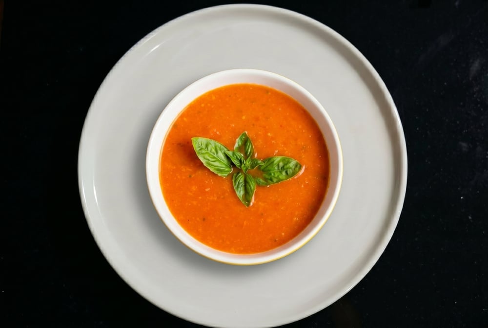 Roasted Basil Tomato Soup