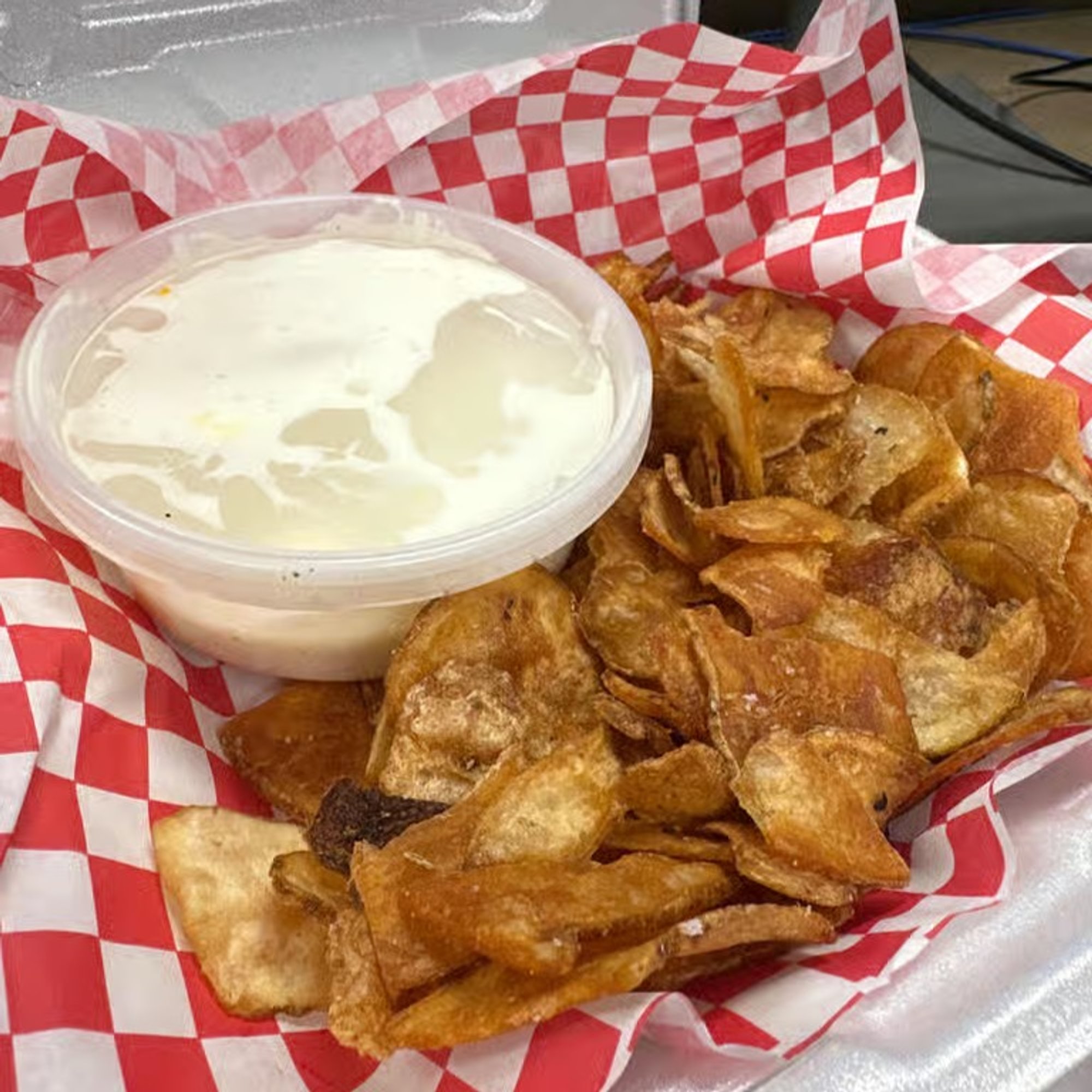 Pub Chips and Dip