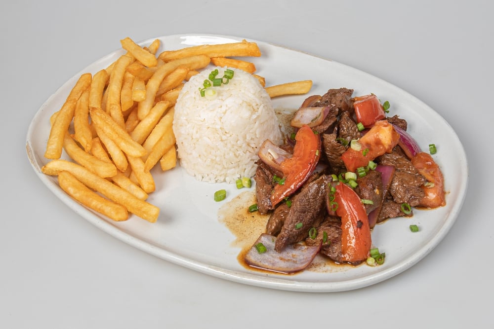 Wok-Smoked Lomo Steak