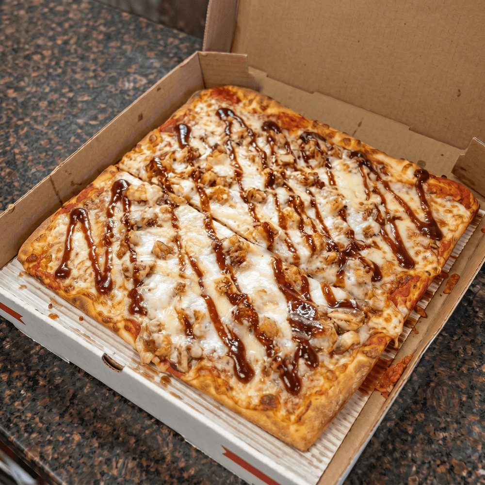 Honey Mustard BBQ Chicken Pizza