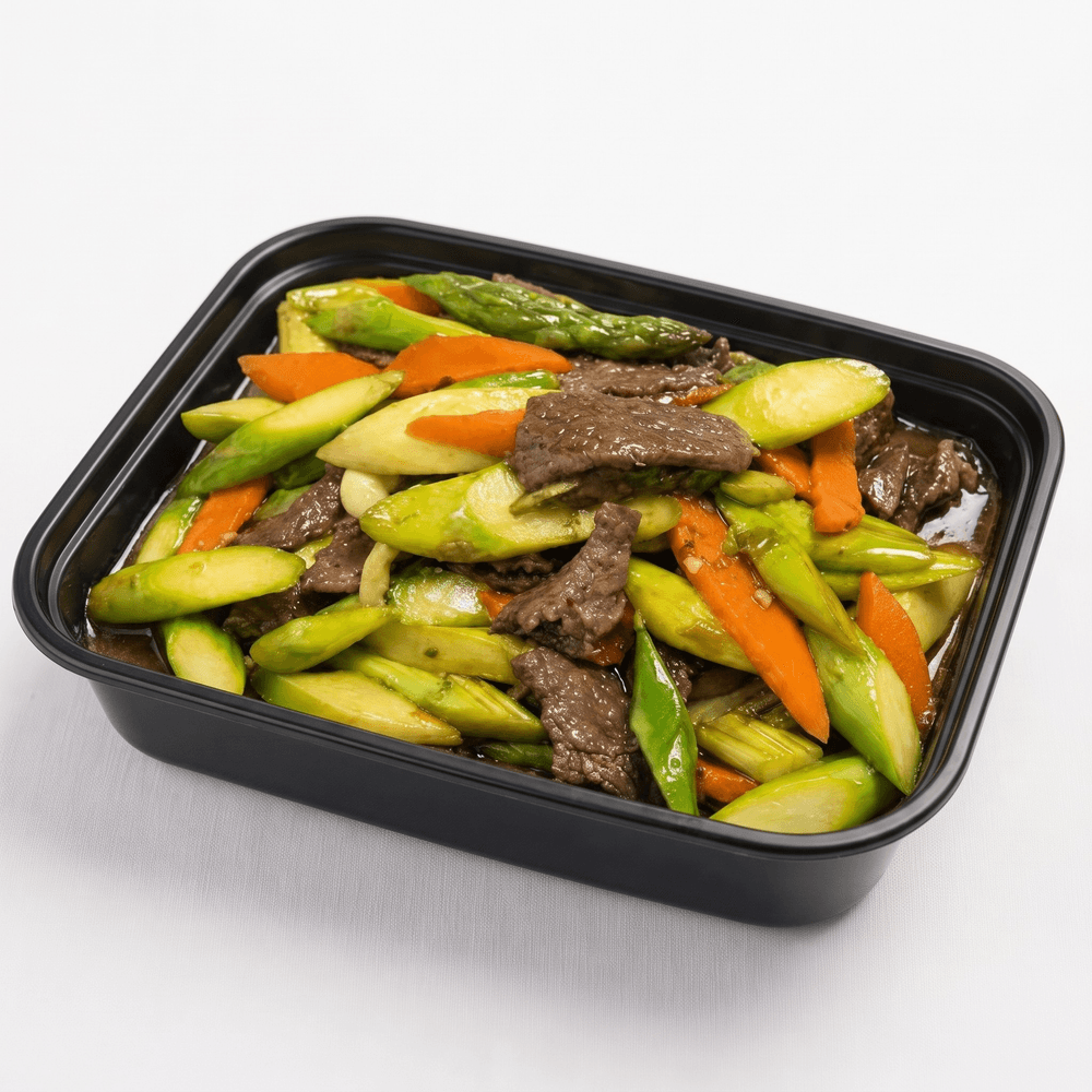 Asparagus Stir-Fry (Rice)