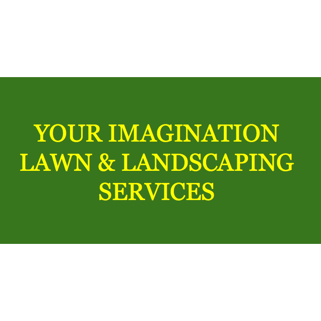 YOUR IMAGINATION Lawn &amp; Landscaping Services Logo