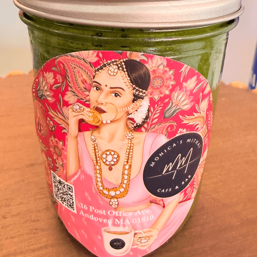 Monica’s Zesty Mint Cilantro Chutney (8ounce)