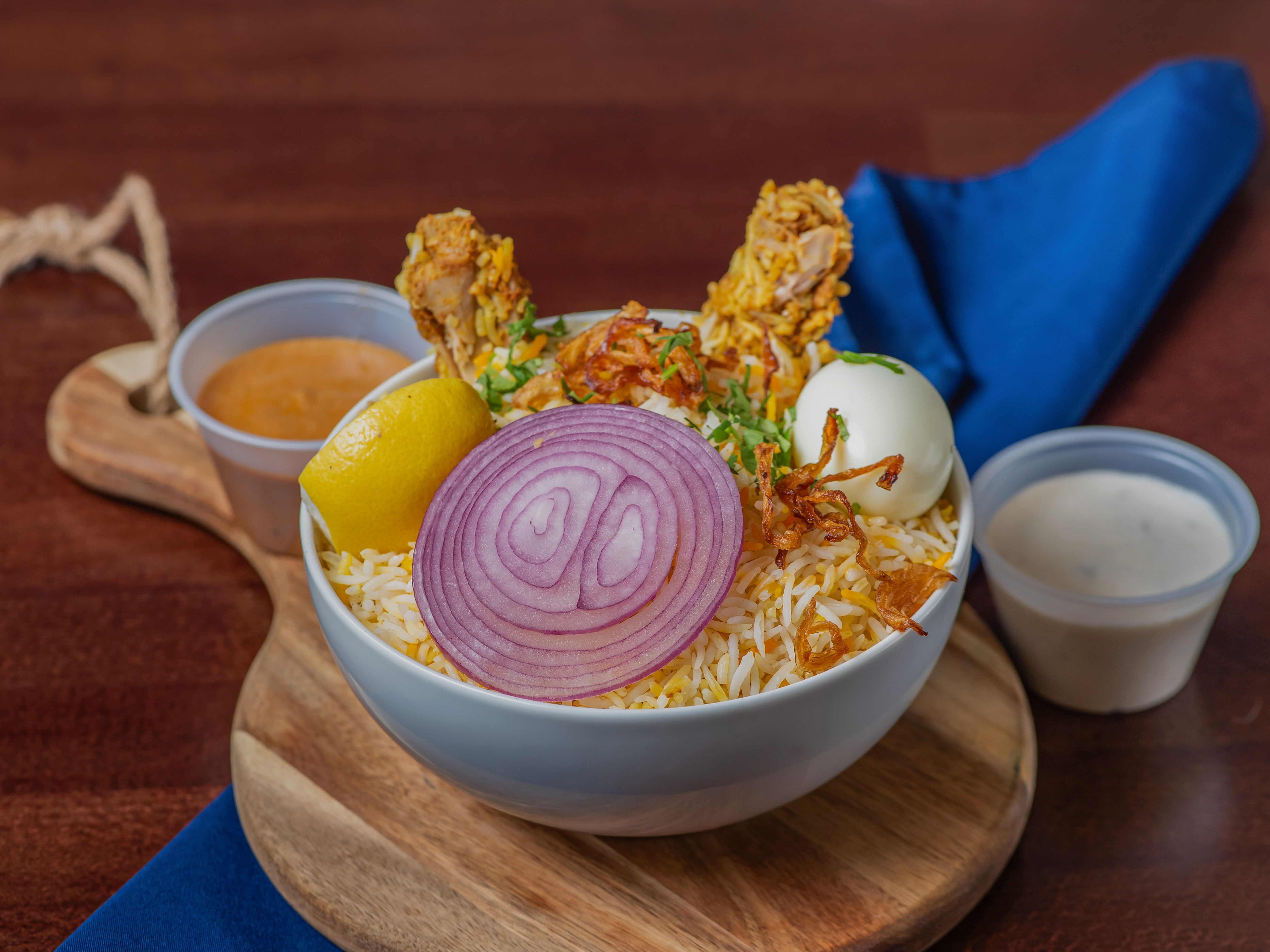 Hyderabad Chicken Dum Biryani