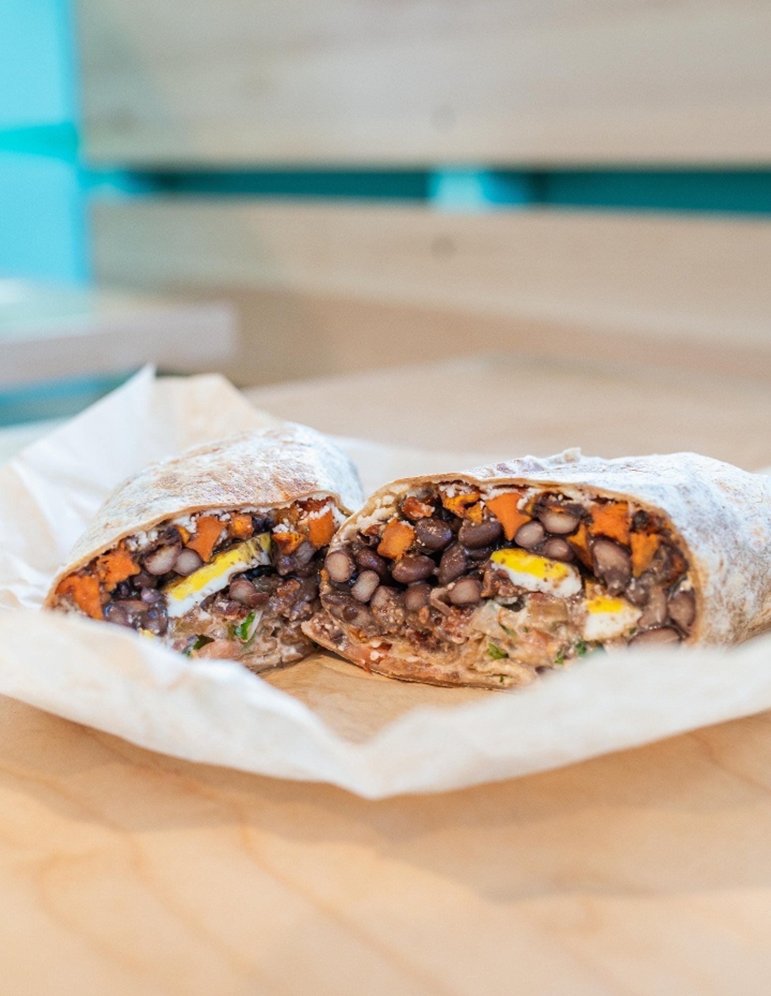 Sweet Potato Burrito