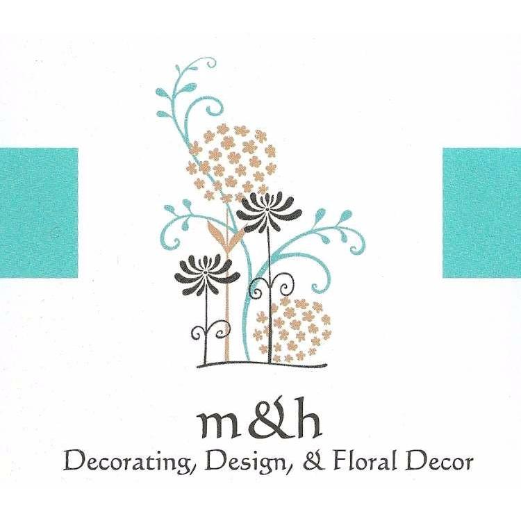 m&amp;h Decorating and Design Logo