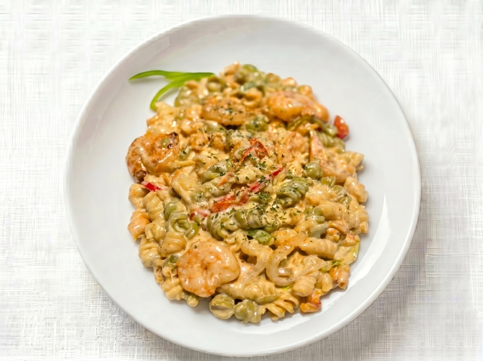 Shrimp Rasta Pasta (No Sides)