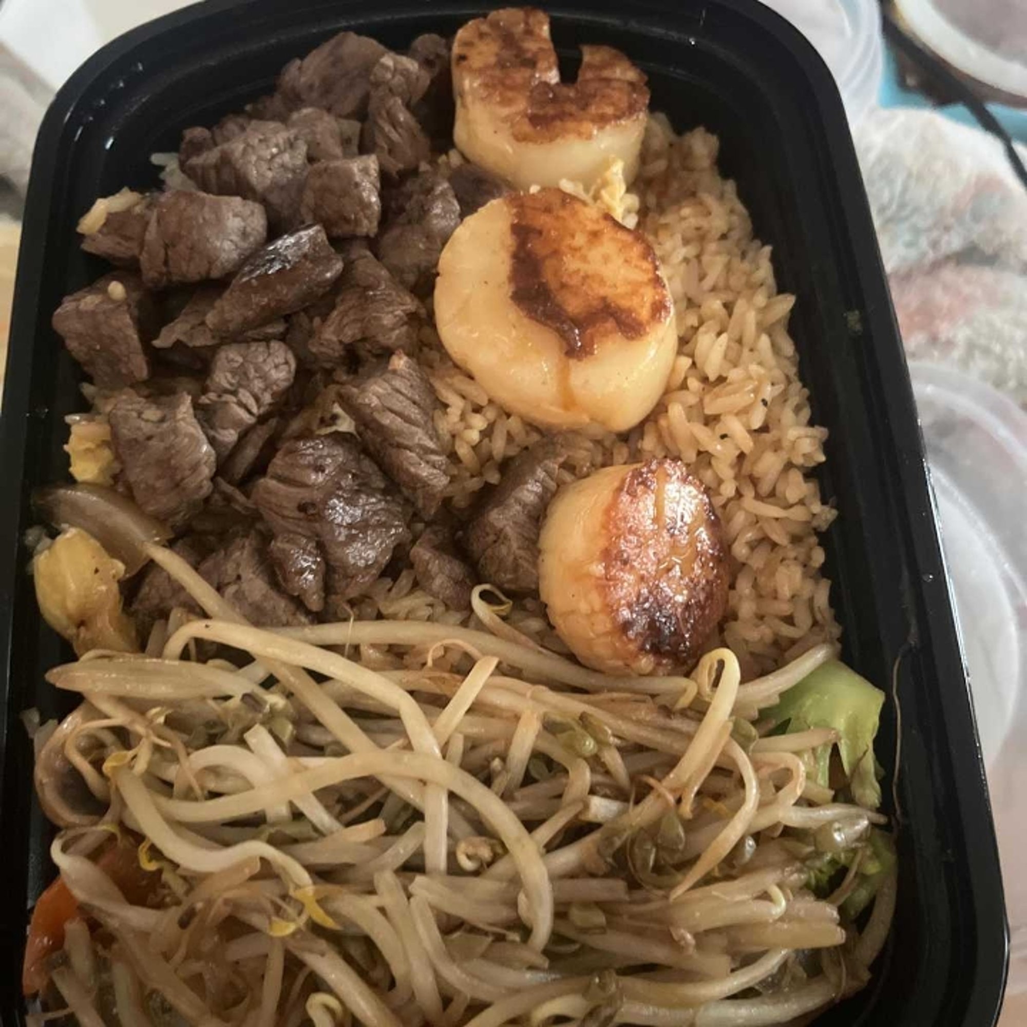 Filet Mignon & Scallop Hibachi