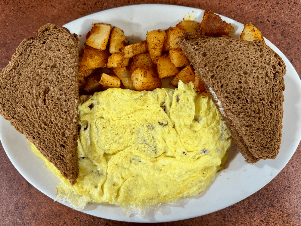 Mushroom & Cheese Omelet