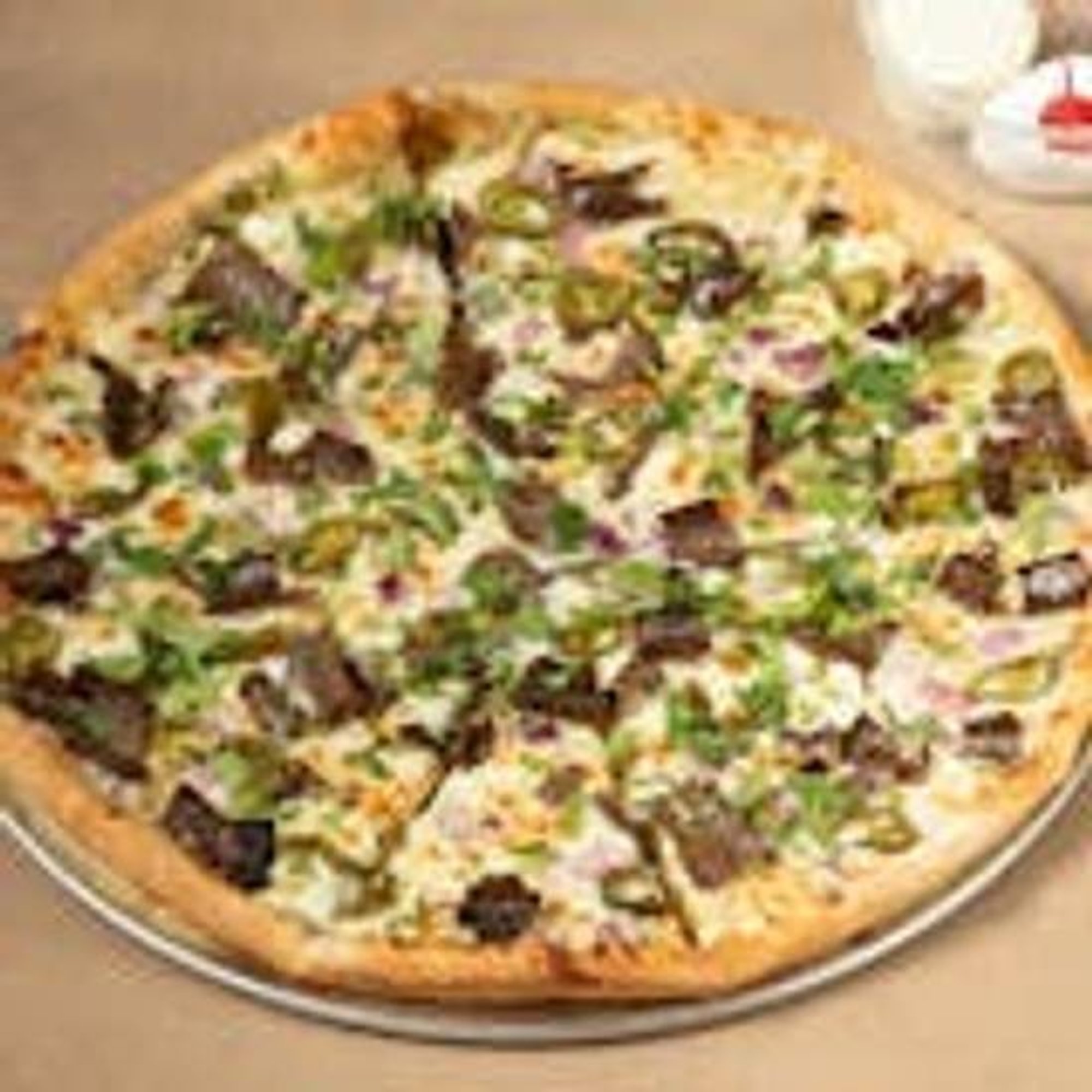 Lamb Kabob Pizza