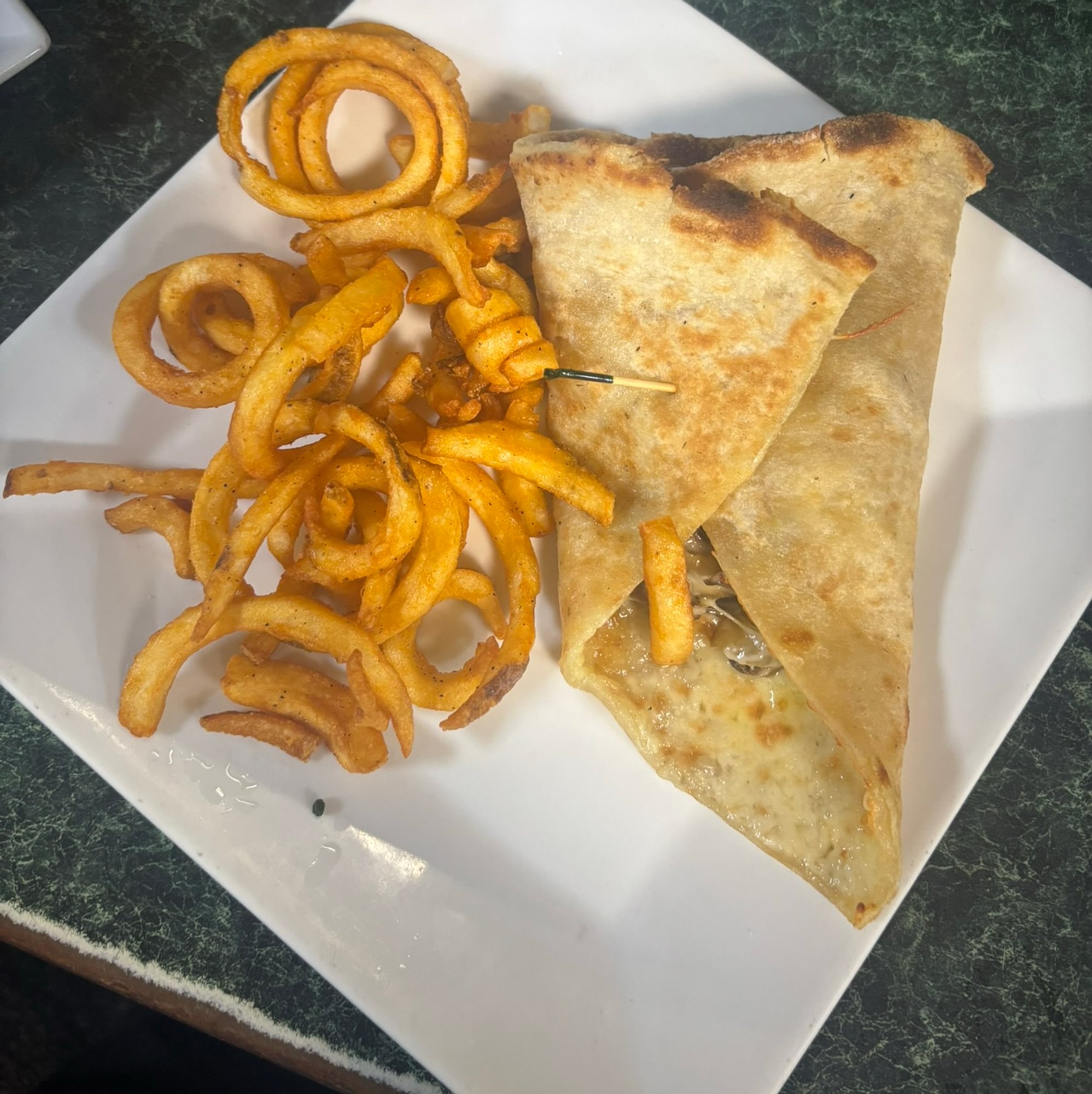 Chicken Melt - Dinner