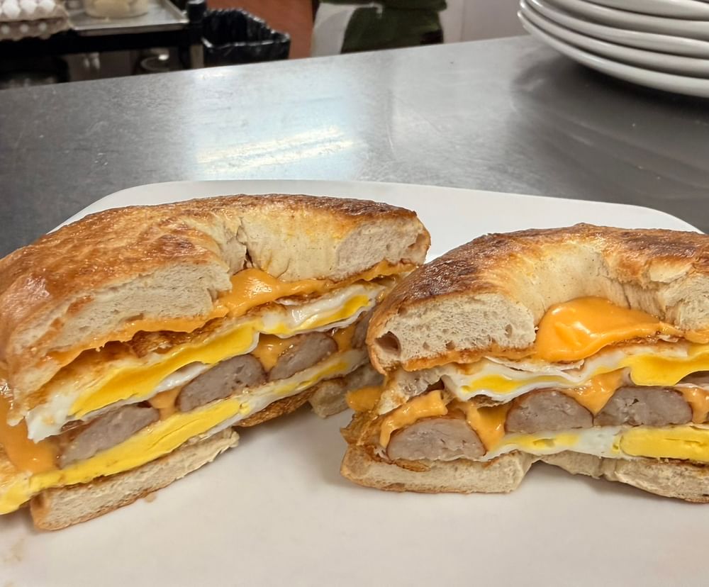 Meat, Egg & Cheese Sandwich