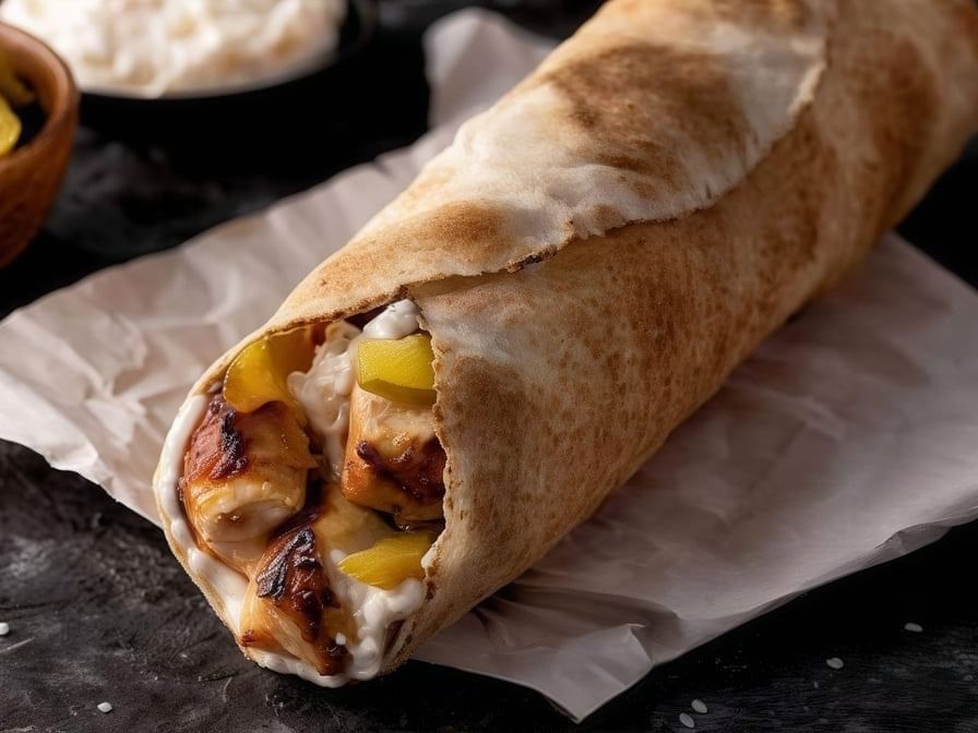 Shish Tawook Wrap