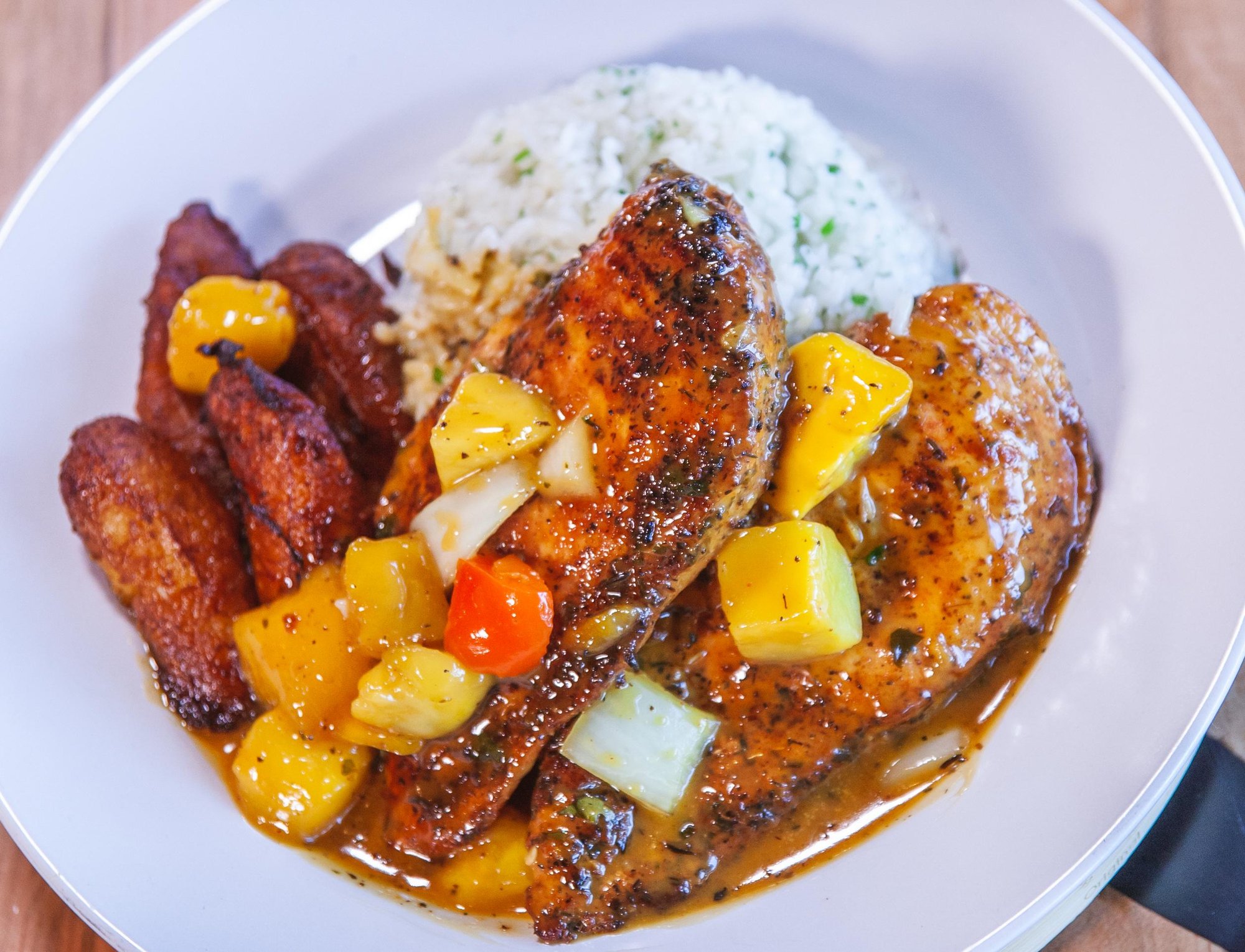 Blackened Mango Chicken