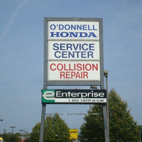 O&apos;Donnell Honda Collision Repairs &amp; Service Center Logo