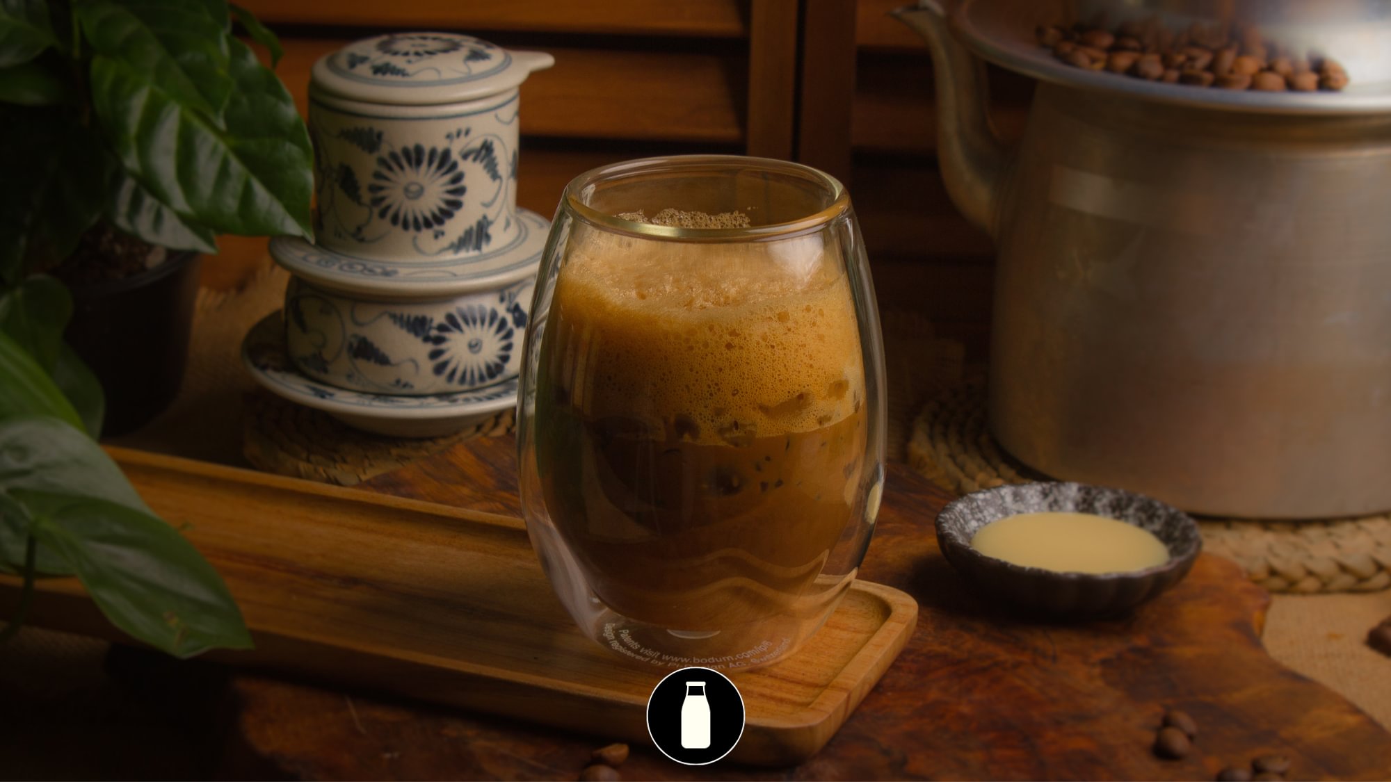 Vietnamese Coffee with Condensed Milk / Cà Phê Sữa