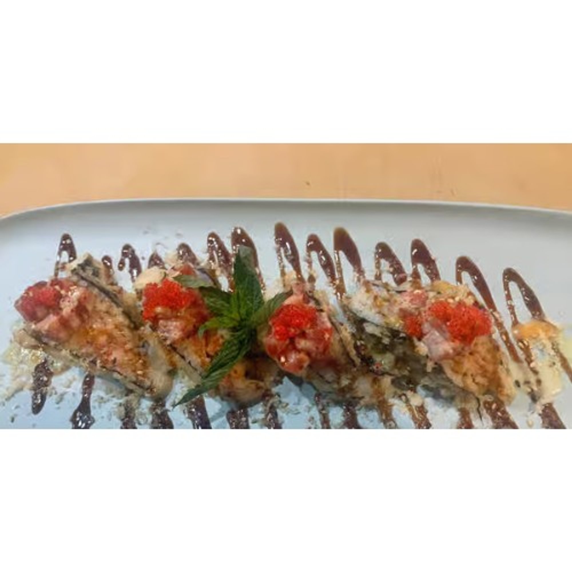 Snow Crab Taco Sushi