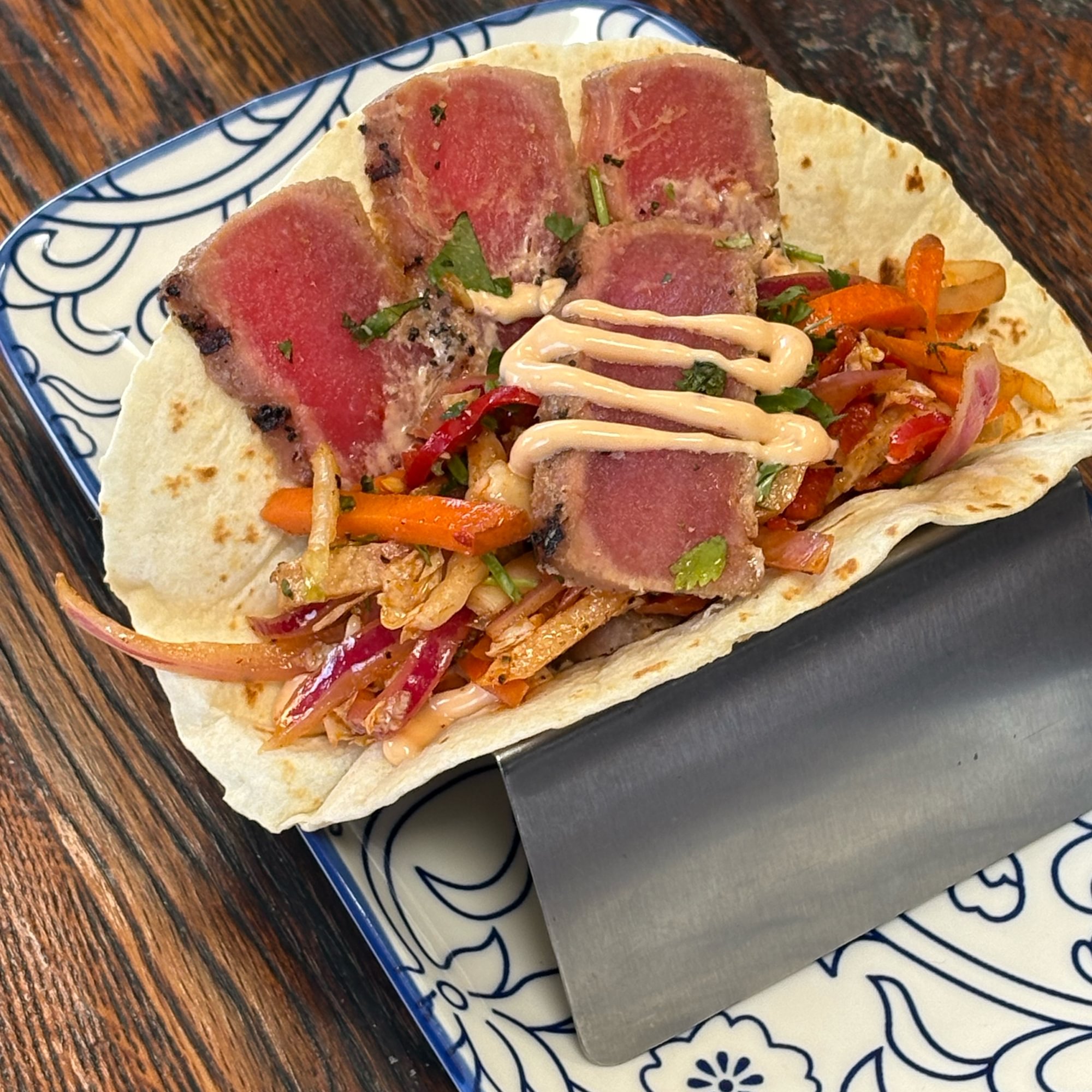 Seared Ahi Tuna Taco