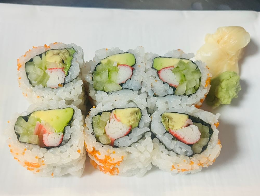 California Roll with Roe
